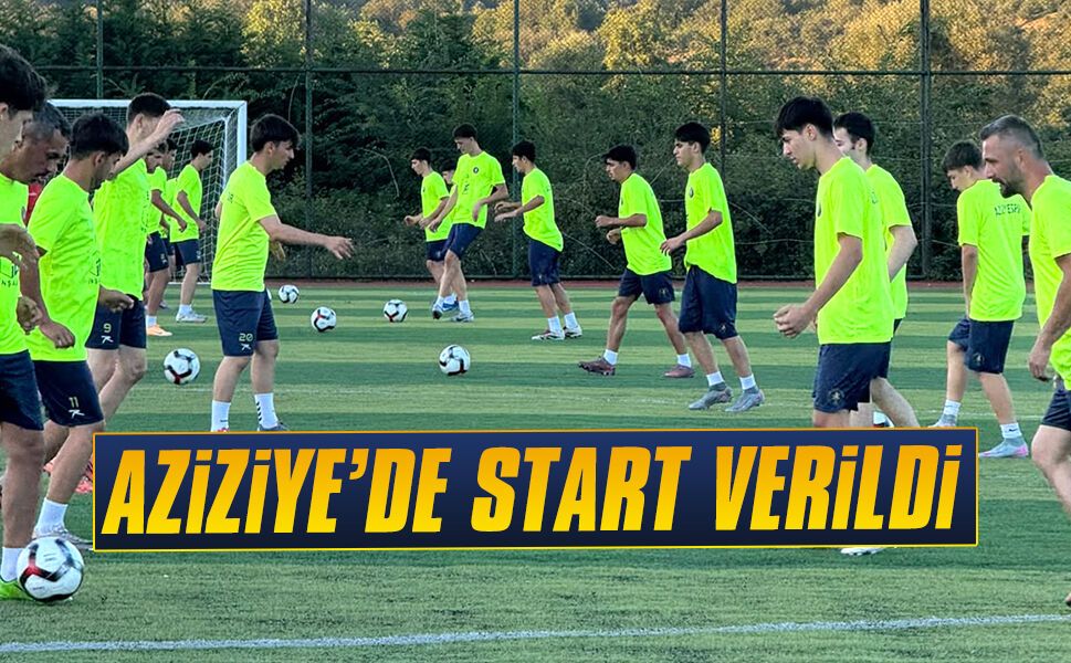 Aziziye’de start verildi