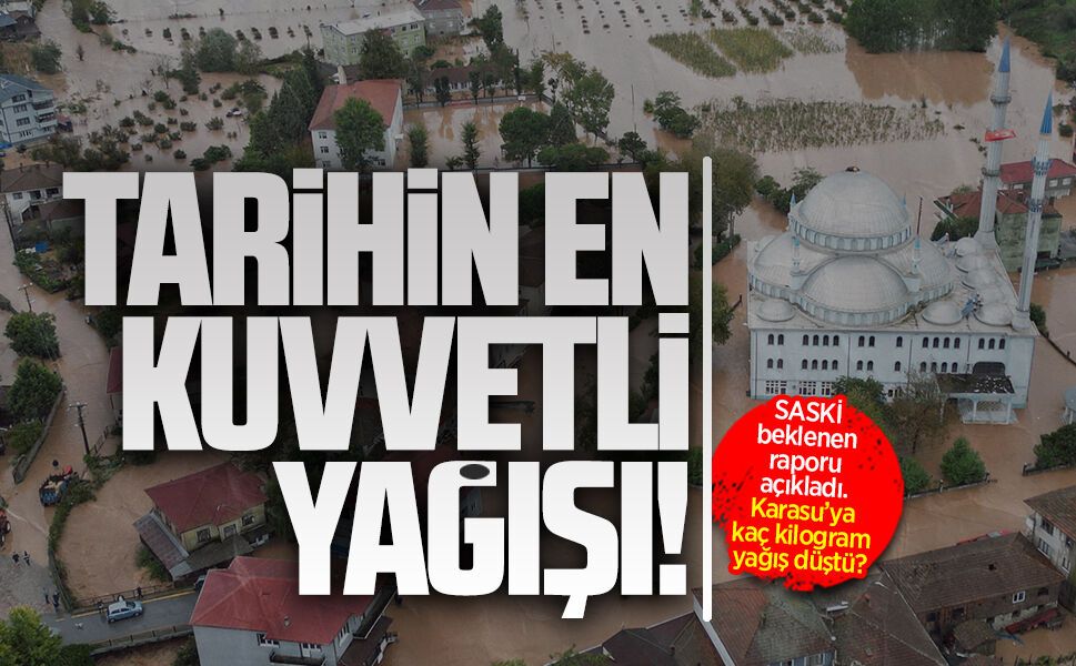 SASKİ beklenen yağış raporunu açıkladı