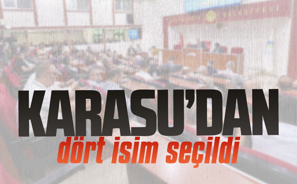 Karasu’dan dört isim Büyükşehir’in komisyonlarında