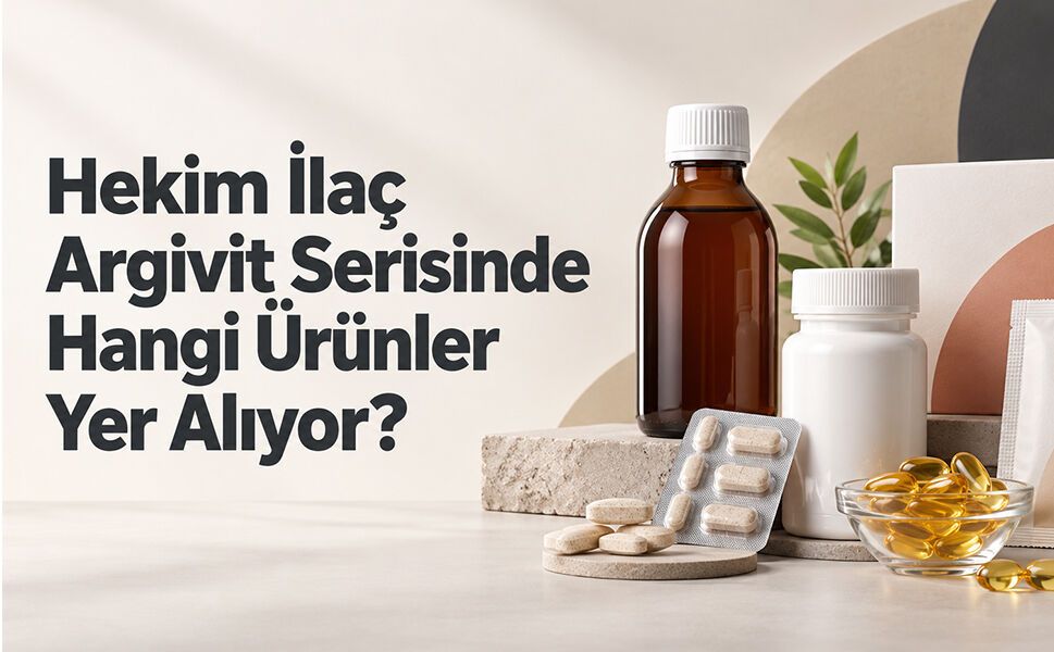 Hekim İlaç Argivit serisinde hangi ürünler yer alıyor?