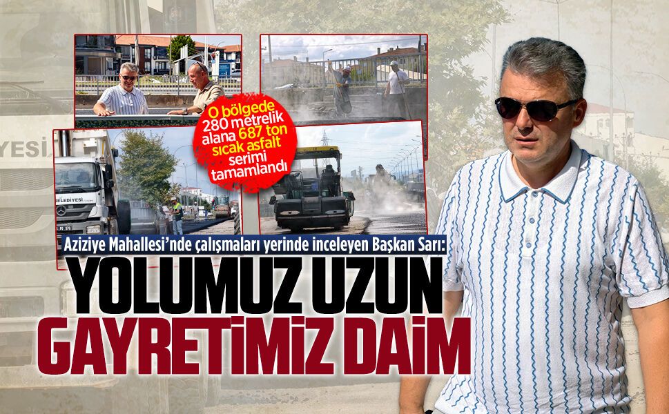 Başkan İshak Sarı, Karasu Adliyesi ve KAL’ı kapsayan yol çalışmalarını inceledi