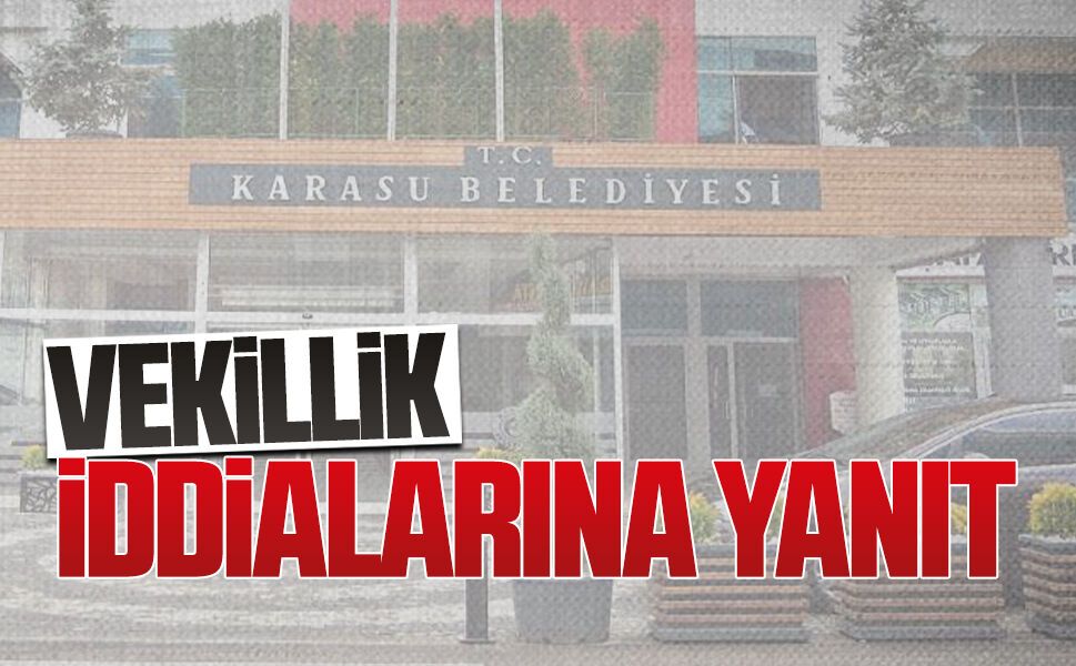 Karasu Belediyesi’nden Ömer Faruk Kaya hakkındaki iddialara yanıt