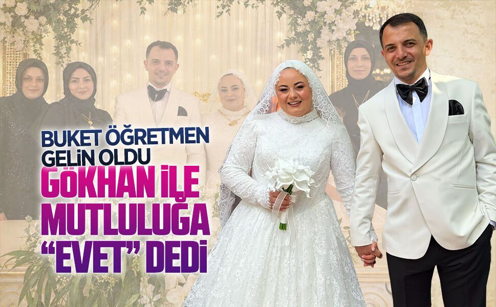 Buket ve Gökhan Demirkaya çifti dünya evine girdi