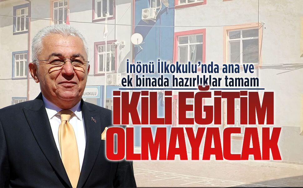 Karasu İnönü İlkokulu yeni eğitim öğretim yılına hazır