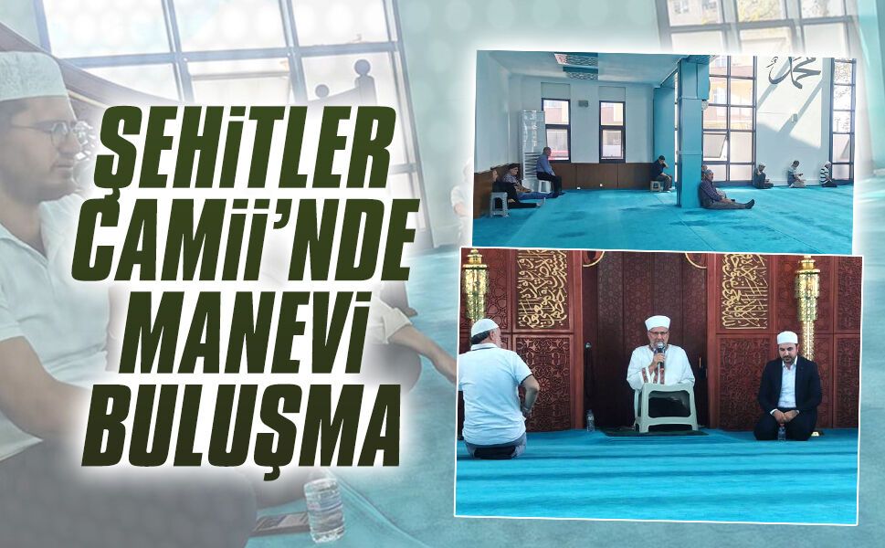 Pazaryeri Şehitler Camii’nde Kur’an ziyafeti