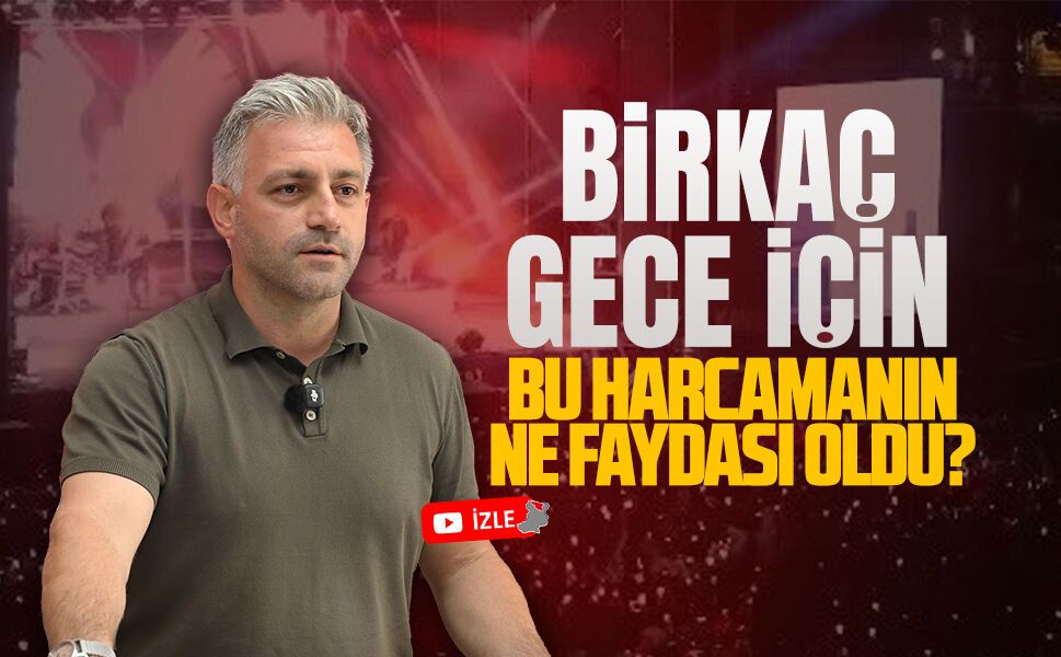 Murat Ali Aksoy: Birkaç gece için bu ücret çok fazla!