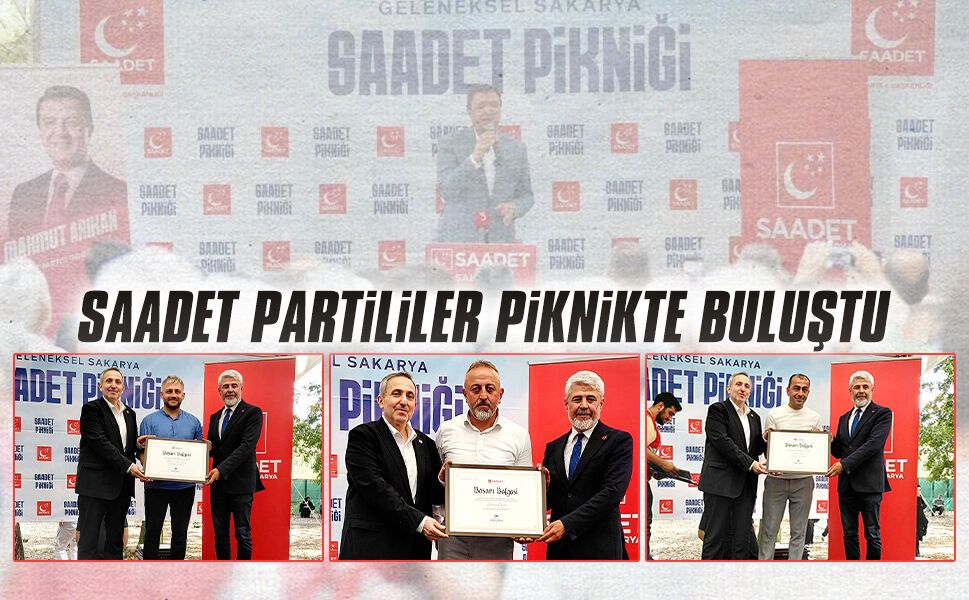 23.Geleneksel Saadet Partisi Pikniği yoğun katılımla gerçekleştirildi