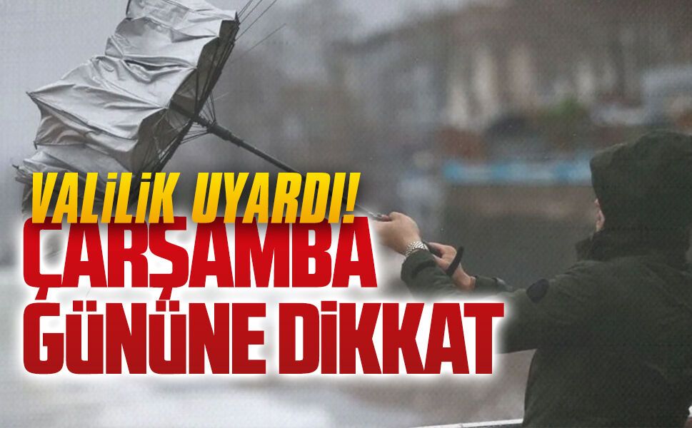 Sakarya Valiliği’nden kuvvetli rüzgar ve fırtına uyarısı yapıldı