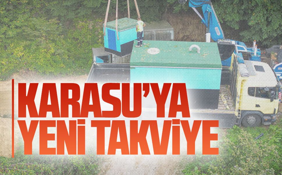 Karasu’ya dört yeni su deposu