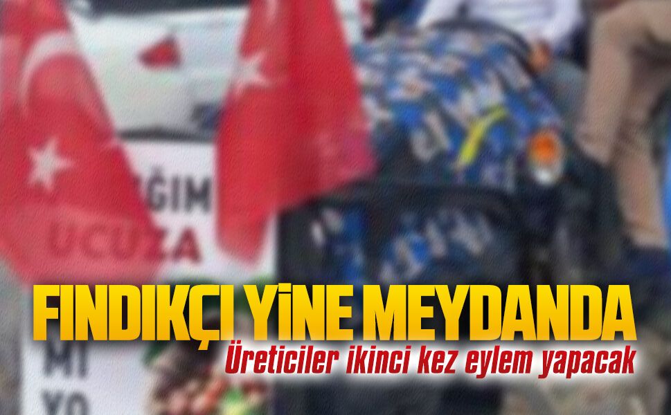 Kocaali’de fındık üreticileri ikinci kez eylem yapacak