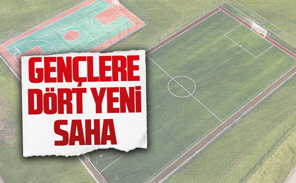 Büyükşehir’den Karasu ve Kocaali’ye dört yeni spor alanı
