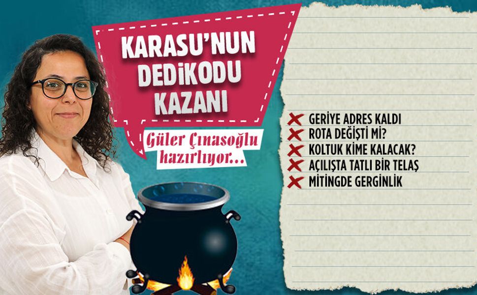 Karasu’nun dedikodu kazanı