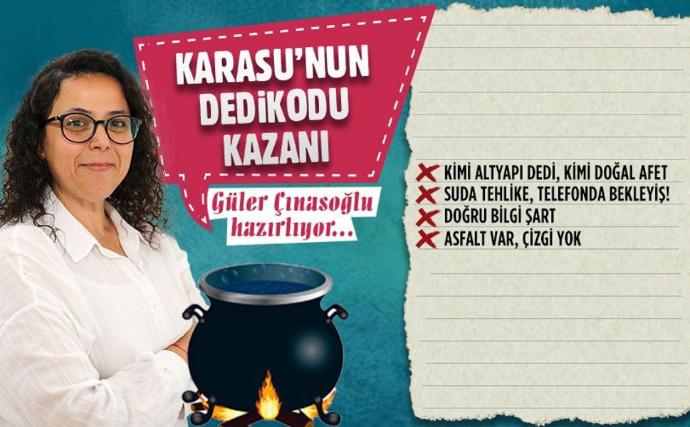 Karasu’nun dedikodu kazanı