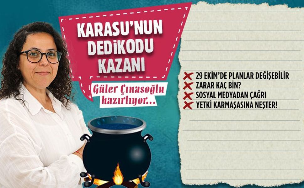 Karasu’nun dedikodu kazanı