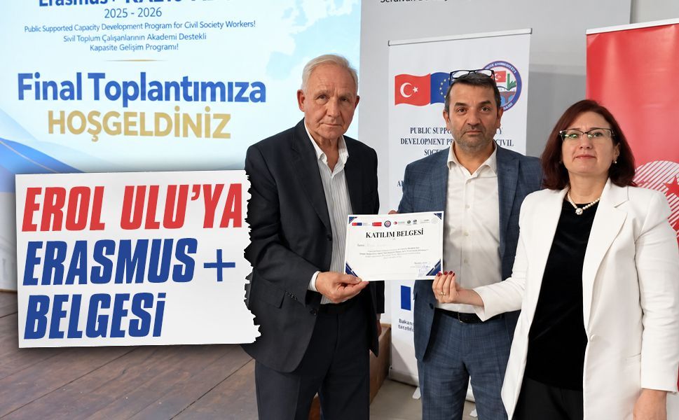 Erol Ulu, Erasmus+ projesinin final toplantısına katıldı