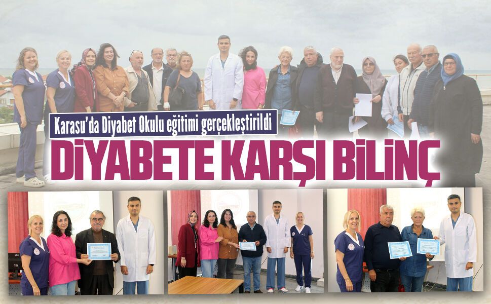Karasu’da Diyabet Okulu eğitimi gerçekleştirildi