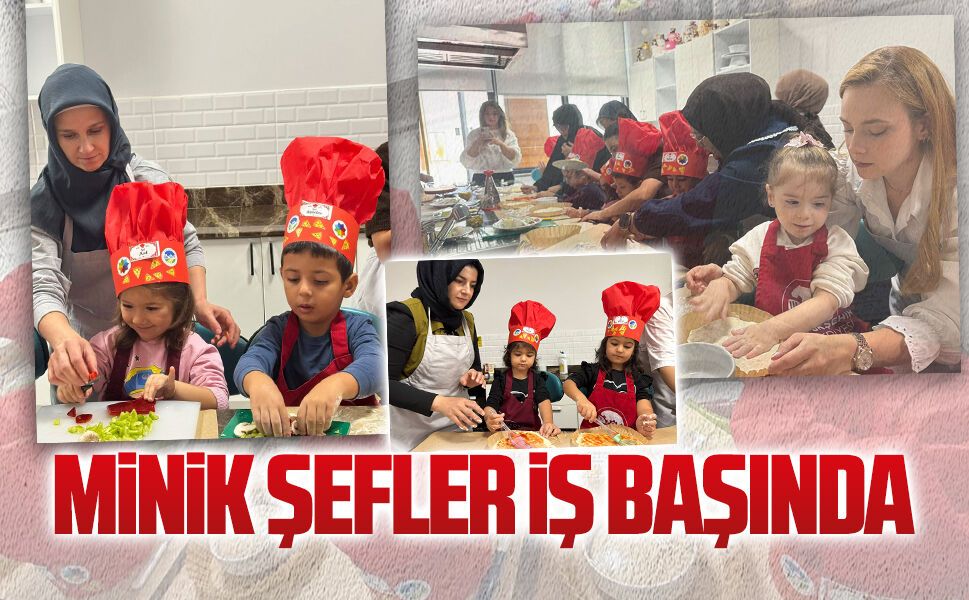 Karasu SGM’de minik şefler iş başında