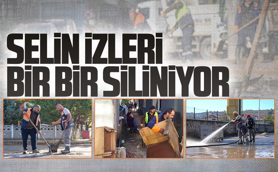 Karasu’da selin izleri siliniyor