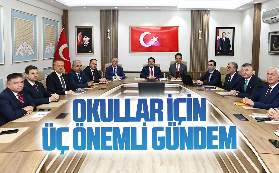 Sakarya’da eğitim gündemi masaya yatırıldı