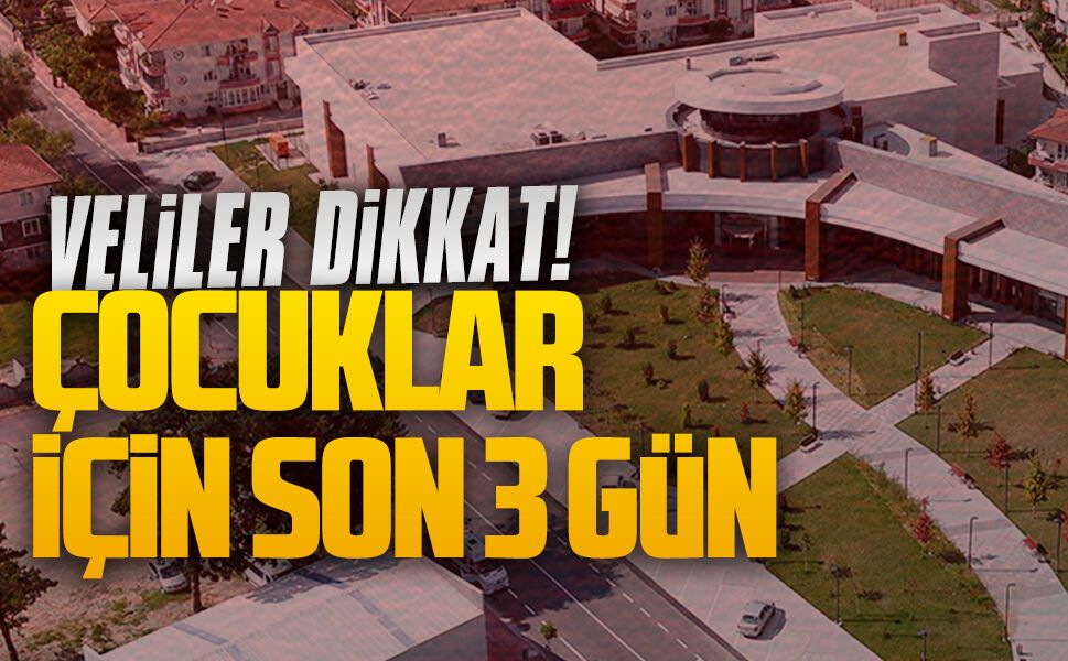 Karasu SGM’de çocuk kulüpleri için kayıtlar başladı