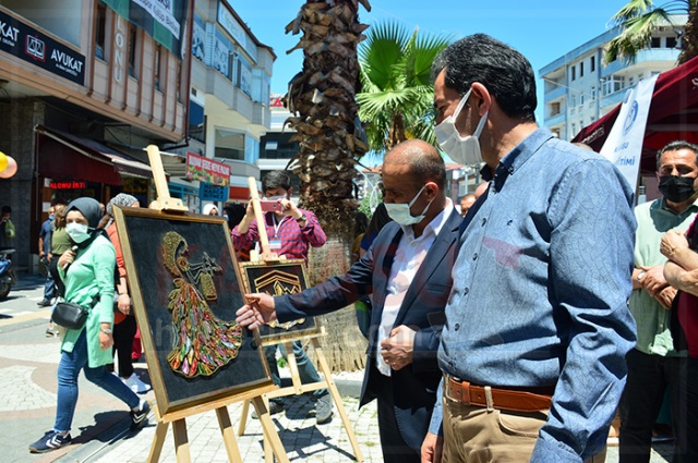 Halk Eğitimi Merkezi sergisi