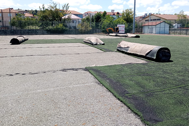 Karasu Şehir Stadı Zemin Yenileme F1