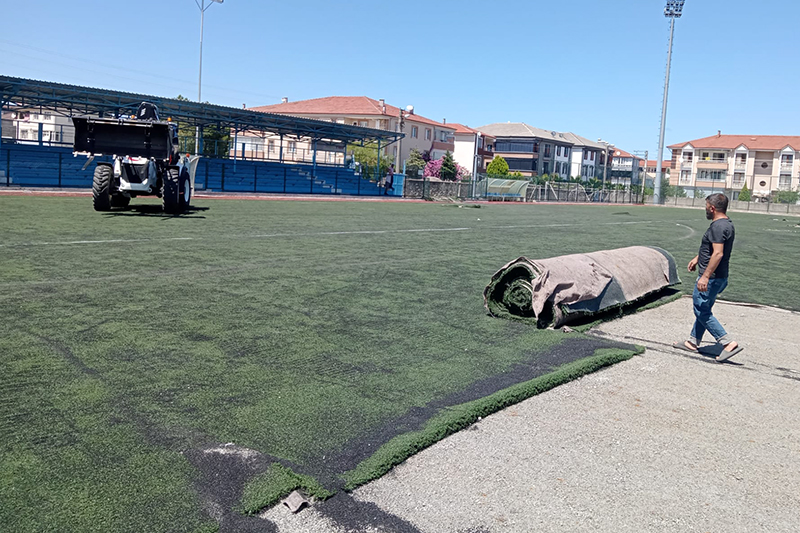 Karasu Şehir Stadı Zemin Yenileme F2