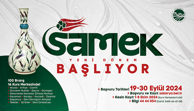 Karasu Samek Kurs Kayıtları Başladı F2