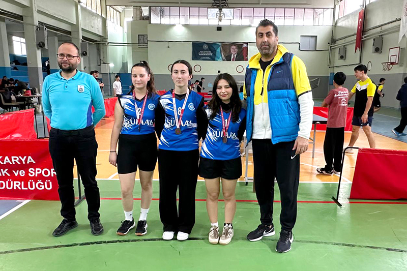 Okul Sporları Masa Tenisi Turnuvası Sona Erdi F5