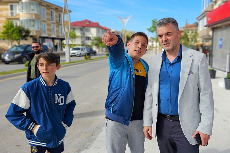 Ishak Sarı Mimar Sinan Caddesi Kaldırım Çalışması F1