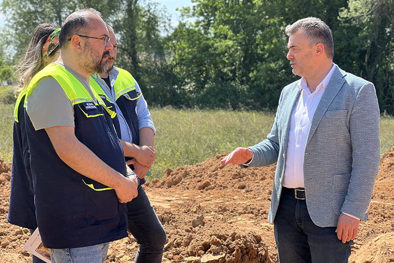 Karasu Yeni Şehir Stadı Için Ilk Kazma F1