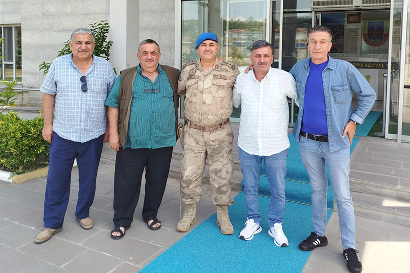 Ismet Turandan Şafak Gürçam Ve Bahadır Helli Ziyaret F2