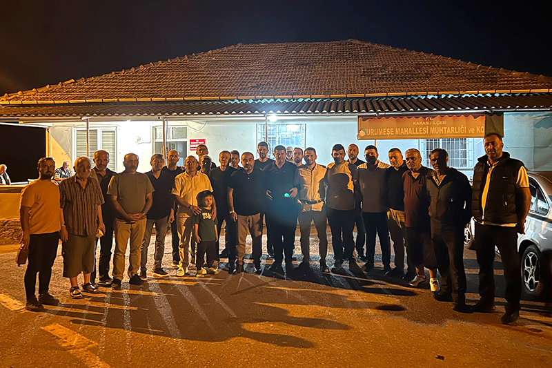 Yeniden Refah Partisi Kurumeşe Ziyareti F4
