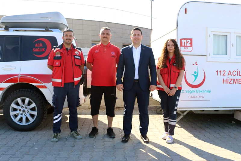 Karasuda Plaja Ambulans Acile Doktor Takviyesi F2
