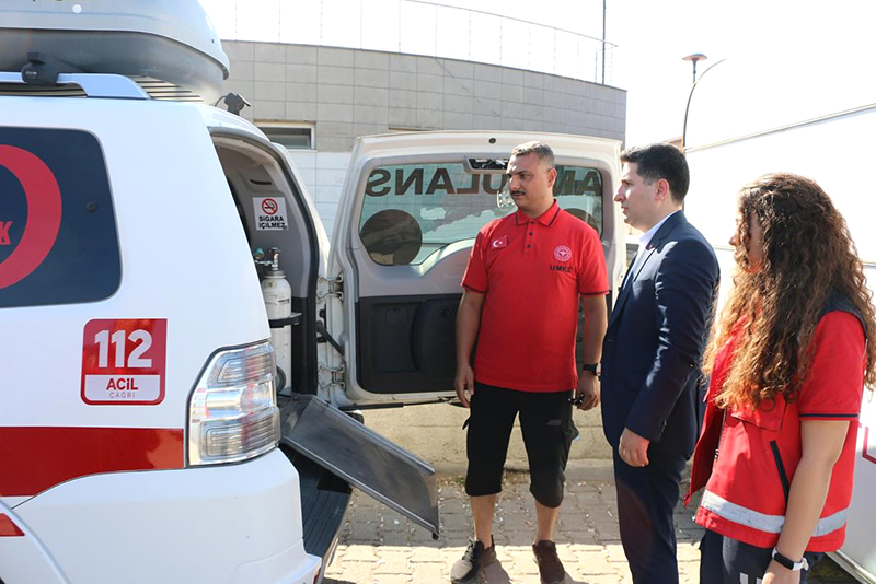 Karasuda Plaja Ambulans Acile Doktor Takviyesi F4