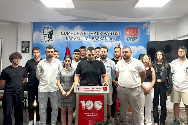 C H P Gençlik Kolları Basın Açıklaması F1
