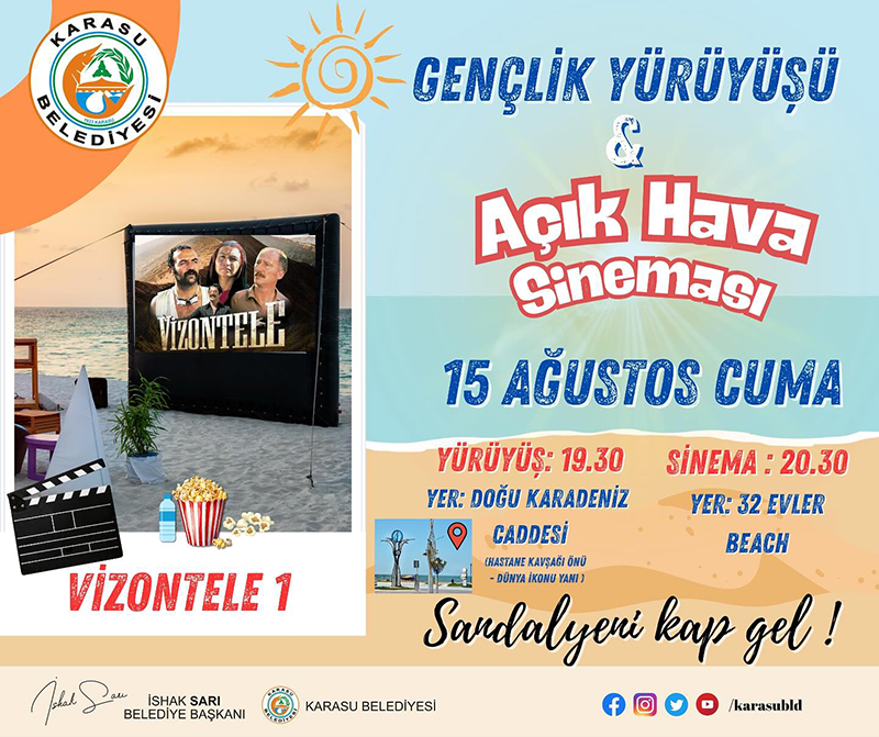 Karasu Belediyesi Açıkhava Sineması F1