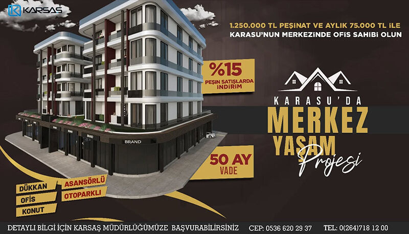 Karsaş Yaşam Projesi Satış Başladı F1