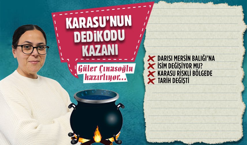 Karasu’nun dedikodu kazanı