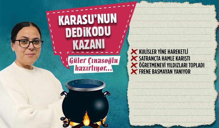 Karasu’nun dedikodu kazanı