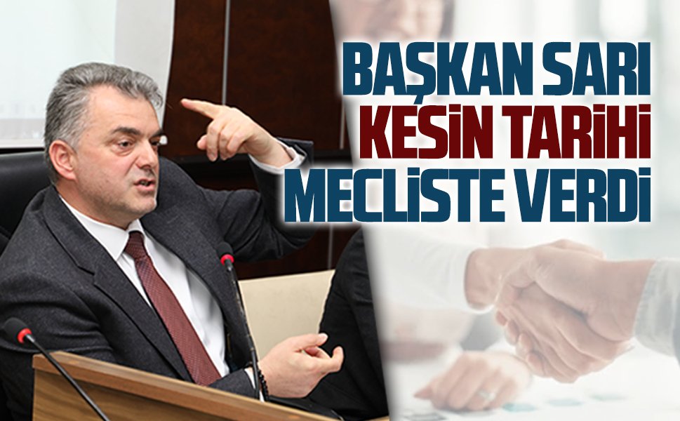 İshak Sarı, arsa takasıyla alakalı net tarih verdi