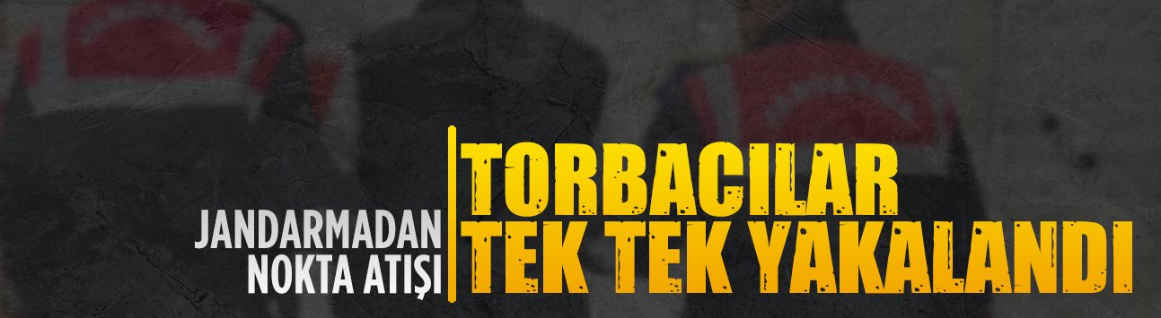 Jandarmadan zehir tacirlerine darbe