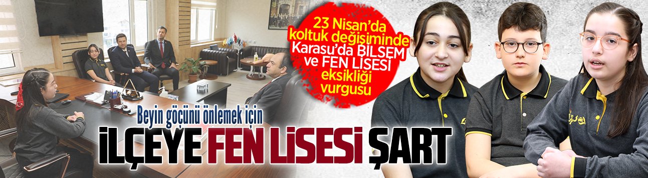 Kaymakamlıkta geleneksel koltuk değişiminde fen lisesi vurgusu