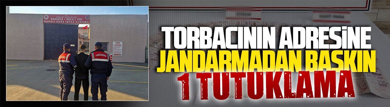 Karasu İlçe Jandarma’dan uyuşturucu operasyonu