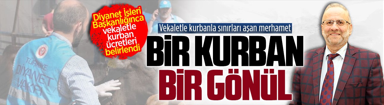 Müftü Vekili İbrahim Keskinsoy’dan vekaletle kurban bağışı çağrısı