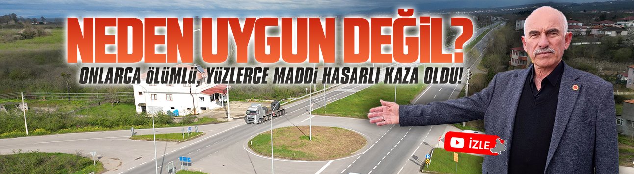 Karasu kavşağındaki göbeğe trafik ışığı talebi