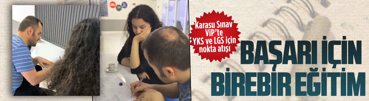 Sınav VİP Kurs’tan YKS ve LGS’de birebir eğitim