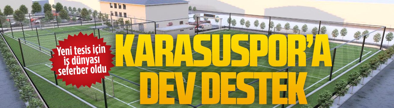 Karasuspor’a dev destek