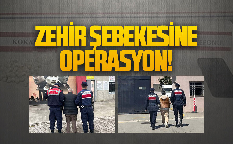 Jandarmadan uyuşturucu satıcılarına operasyon