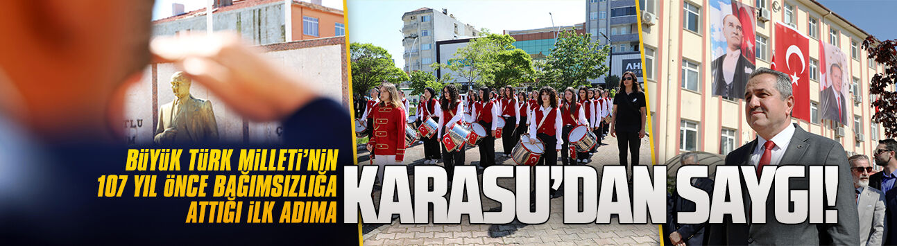 19 Mayıs kutlamaları Karasu’da çelenk töreniyle başladı